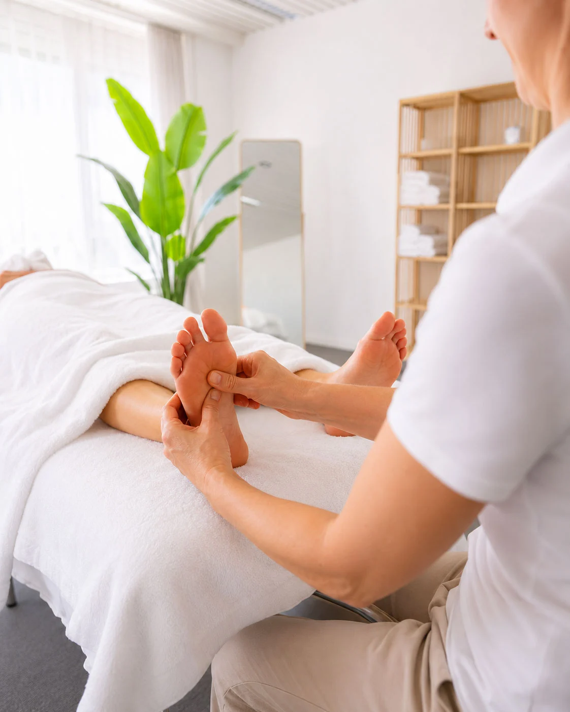 Fussreflexzonenmassage – Behandlungsraum an der Neugasse 18 in Baar